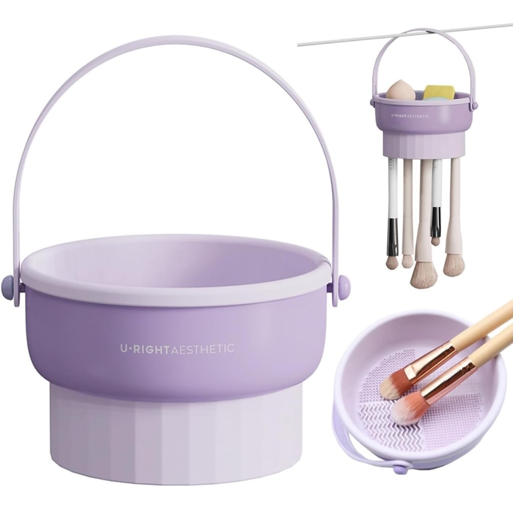 🟥🟥Makup cleaner and brush holders